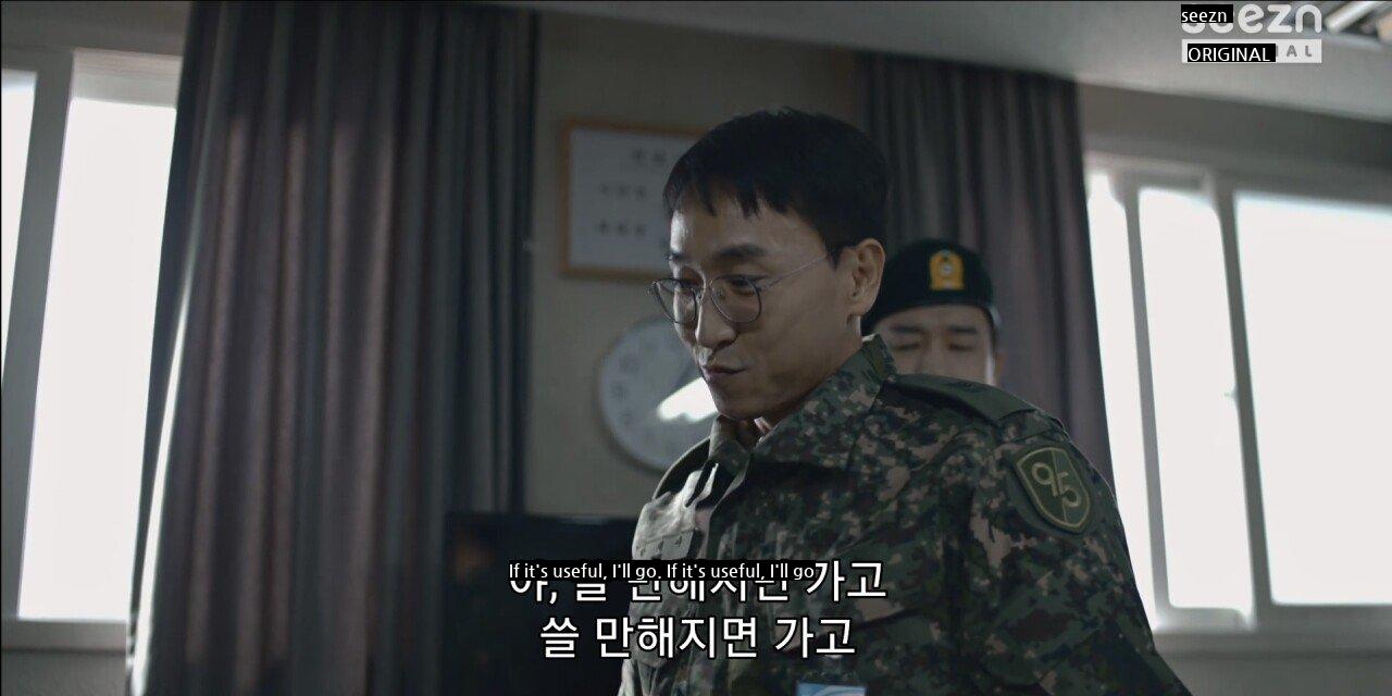 When he was discharged from the military, he made a regular comment.jpg