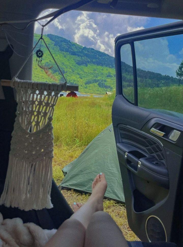 the pleasure of car camping