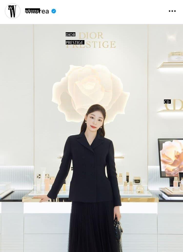 Kim Yeon-ah Gangnam Shinsegae Department Store Dior Photo jpg