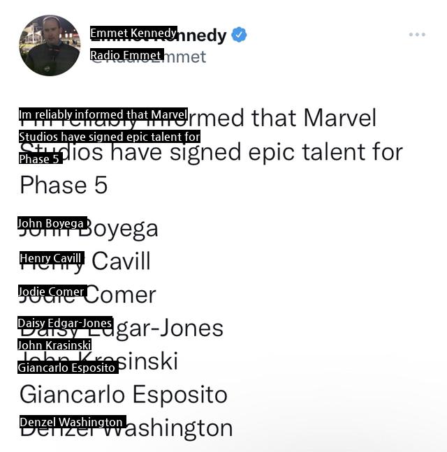 Actors who say they signed a contract with Marvel