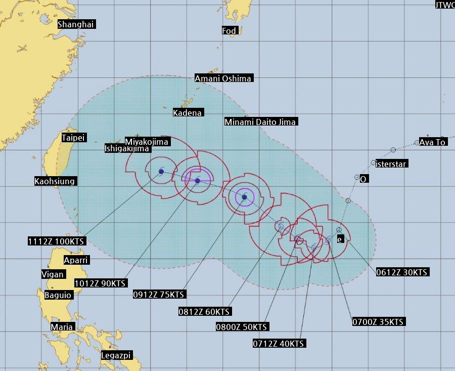 There seems to be another typhoon