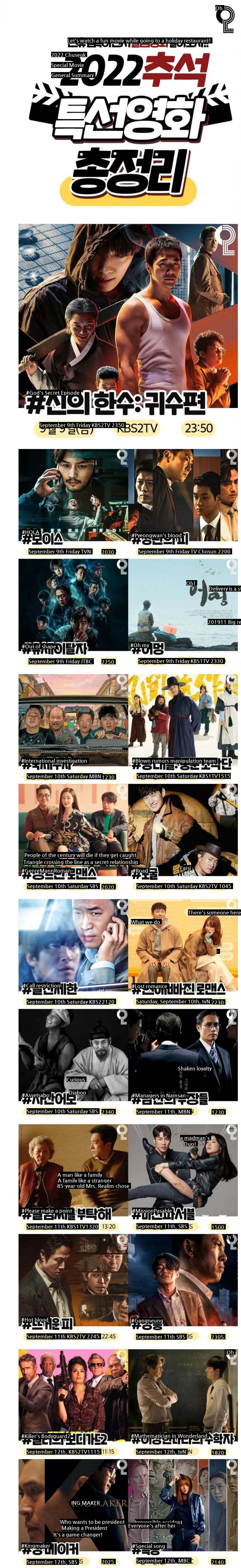 2022 Chuseok Special Movie Lineup jpg