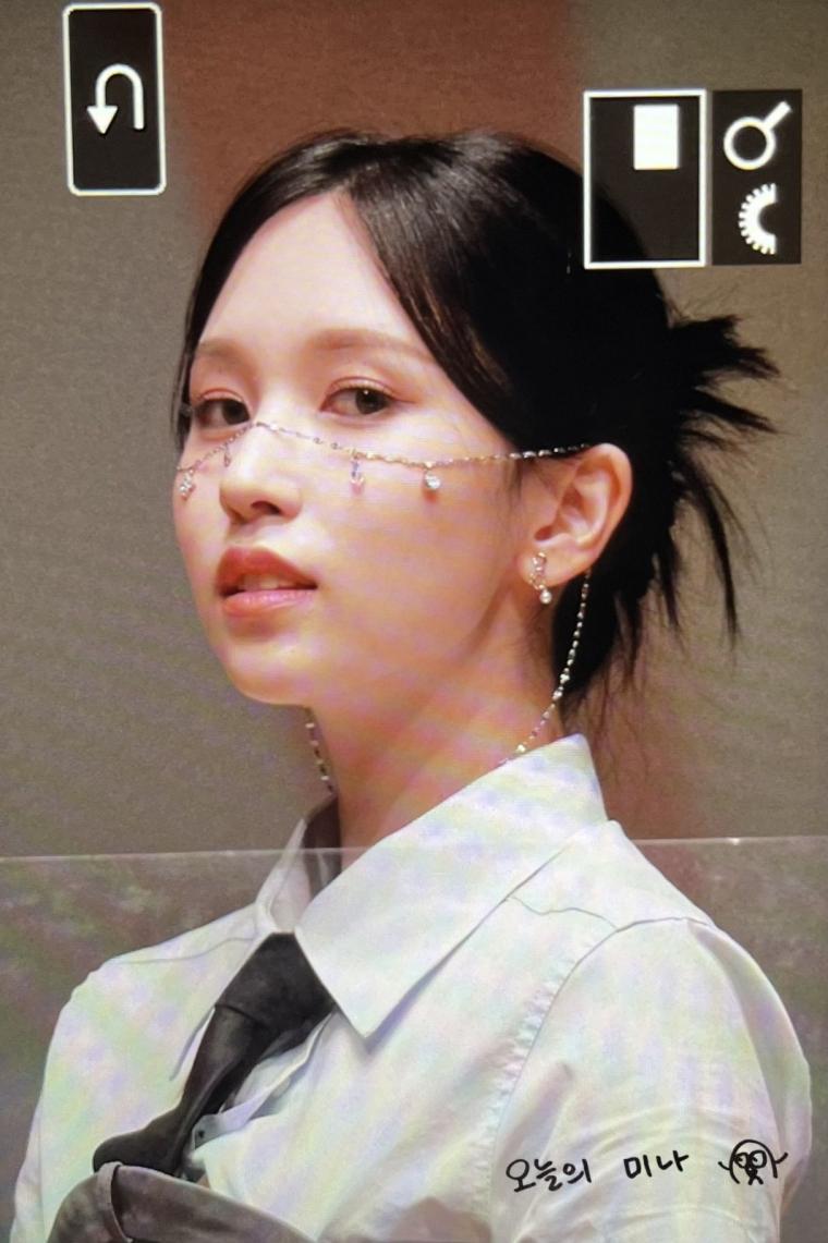 TWICE MINA is like a game character