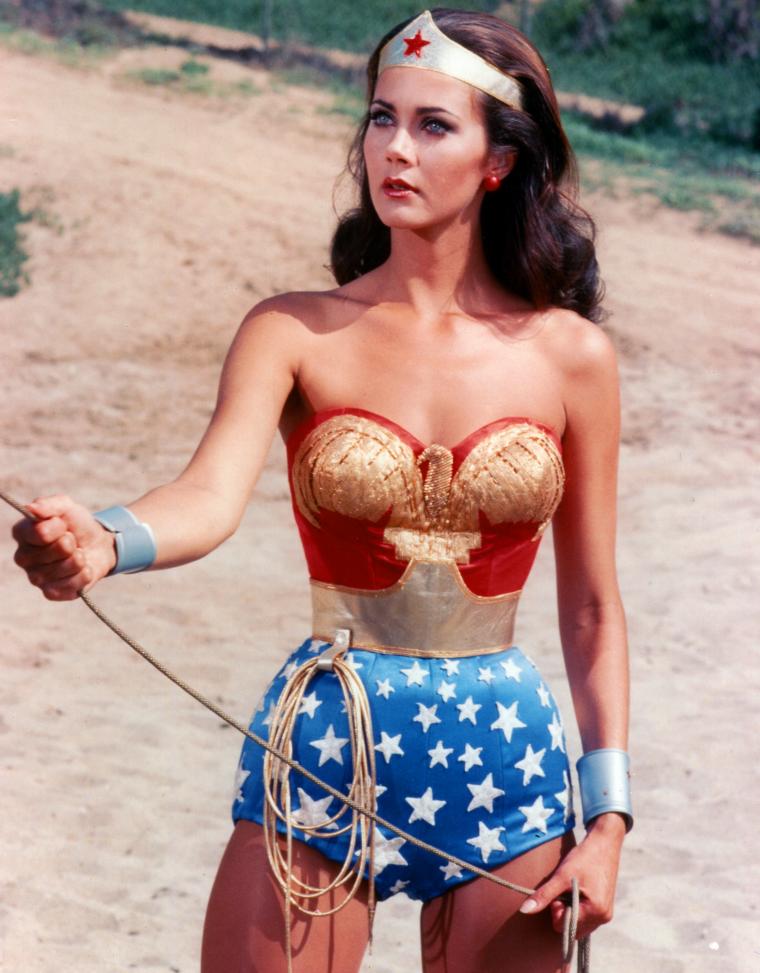 The original Wonder Woman's physique