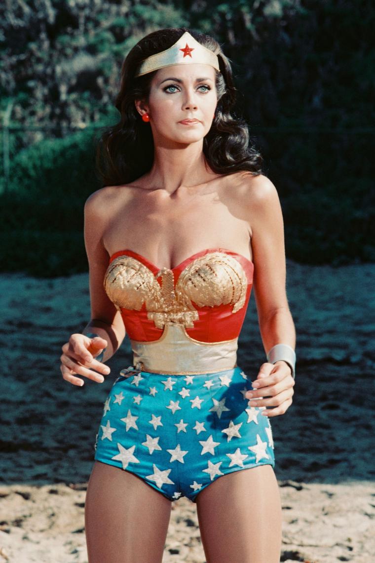 The original Wonder Woman's physique