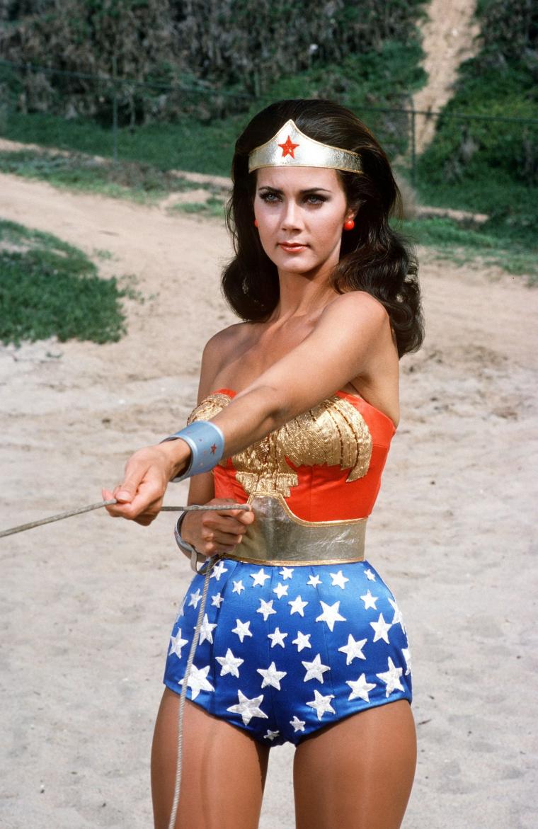 The original Wonder Woman's physique