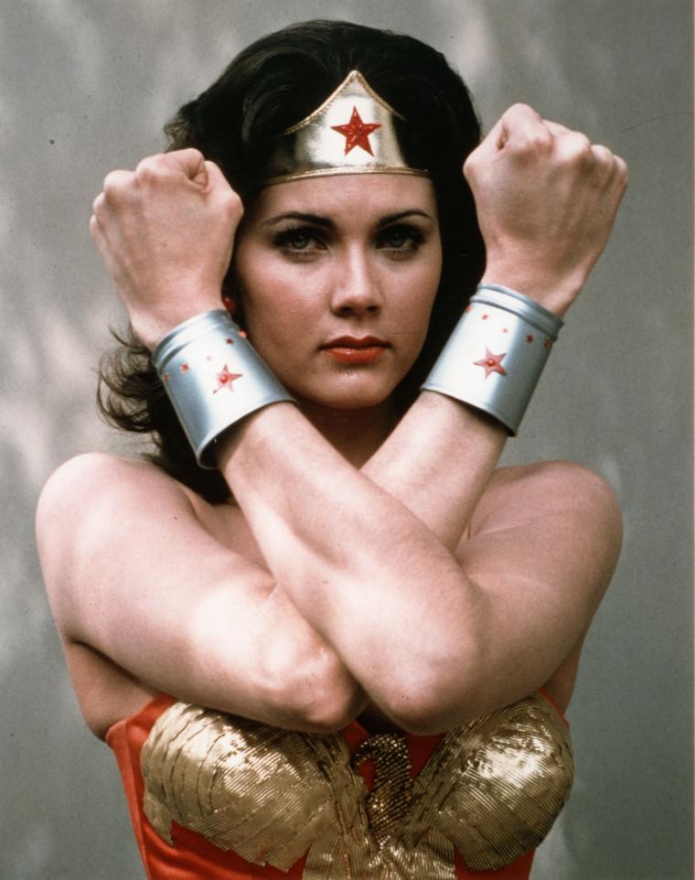 The original Wonder Woman's physique