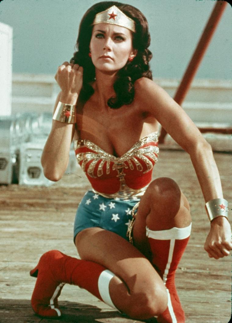 The original Wonder Woman's physique