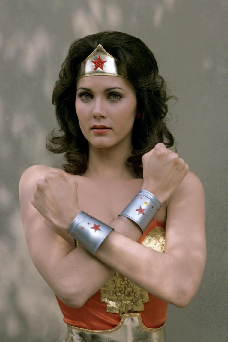 The original Wonder Woman's physique