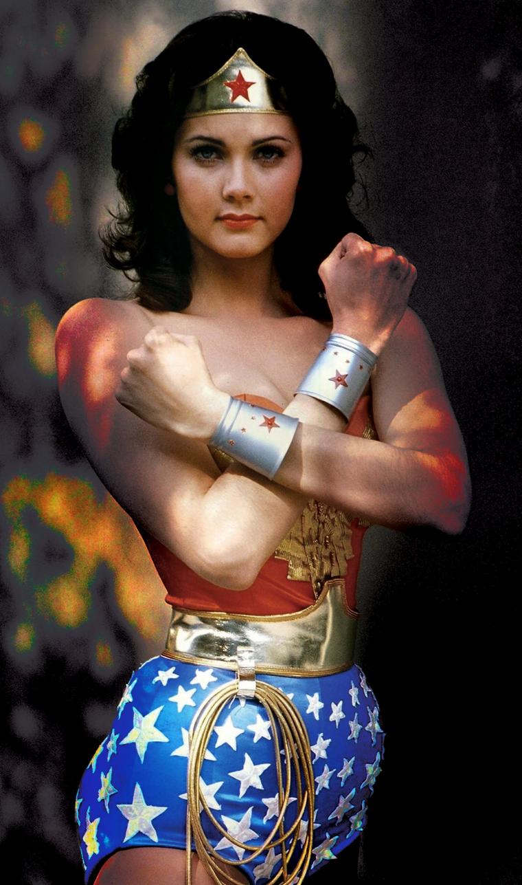 The original Wonder Woman's physique