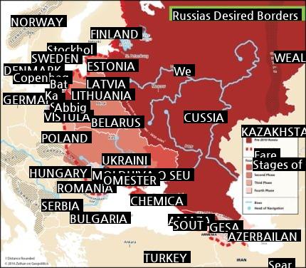 If Russia can't push all the way to eastern Poland this time, it'll be the end of the country