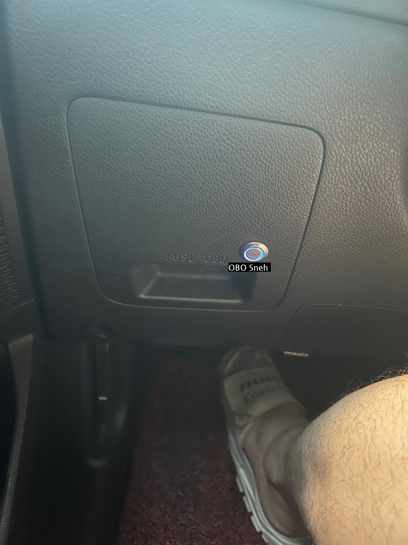 I bought Hyundai Motor's Max Cruz. What's this button?