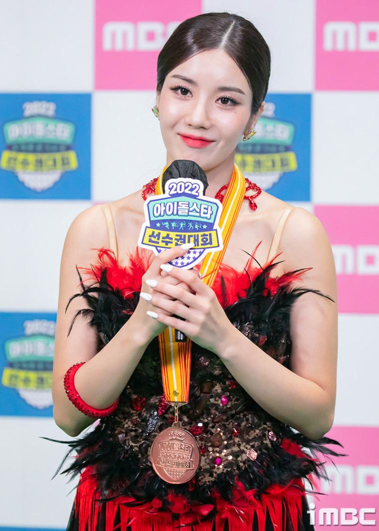 Behind the scenes of "Idol Star Athletics Championships" by Kwon Eunbi