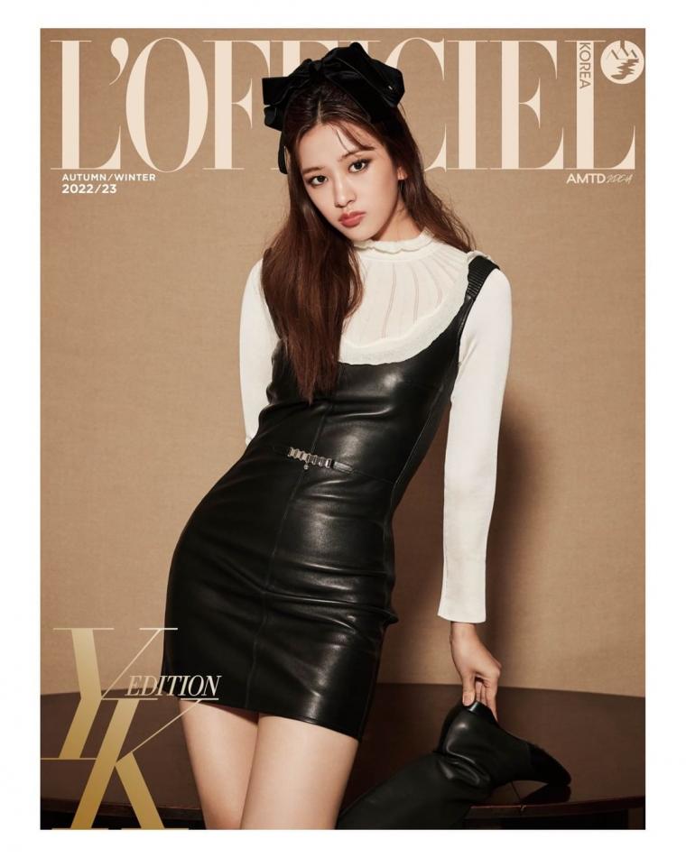 I've Ahn Yujin. L'Officiel Korea