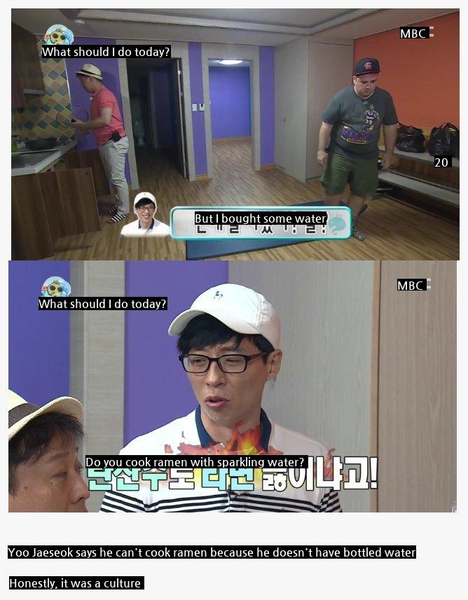 (SOUND)Yoo Jaeseok, who used to cook ramen with mineral water