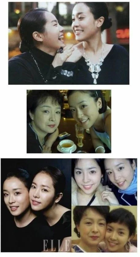 Han Jimin's older sister, gif, who somehow appeared on the show