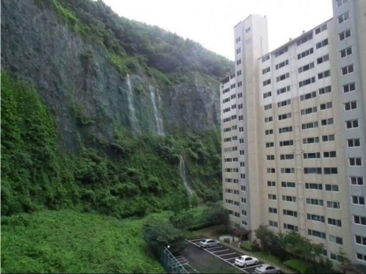 an apartment in Busan