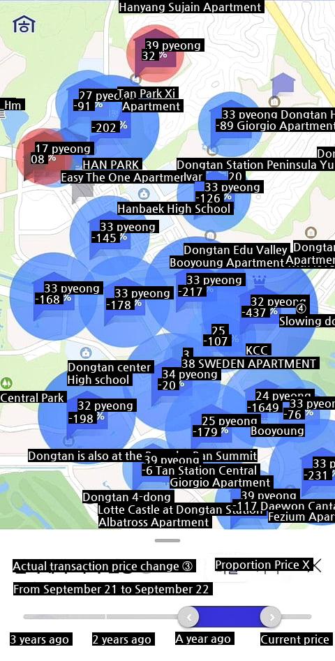 The actual transaction price of Dongtan apartment is up to date