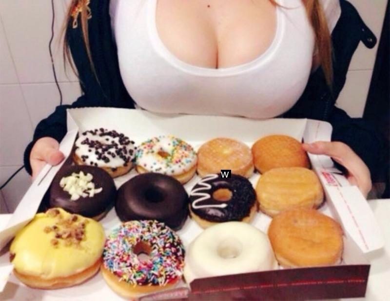 My wife and I bought donuts