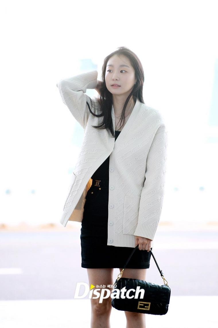 Kim Dami leaves the country to attend Milan Fashion Week