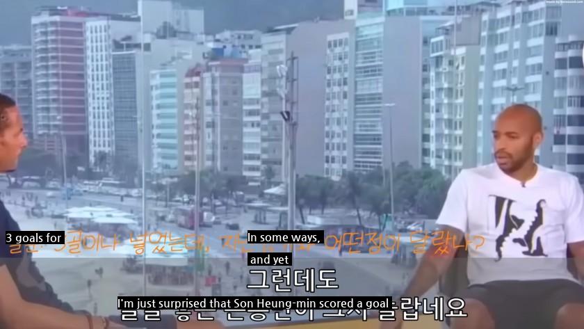 Legendary Henry's evaluation of Son Heung-min's hat trick 25