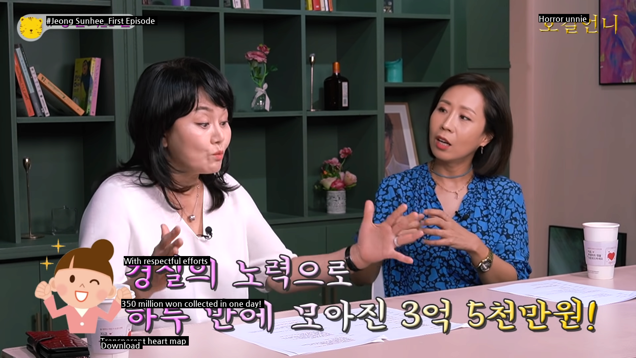 Celebrities who paid off Jung Sun-hee's debt in a day due to the auction.jpg