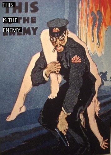 Anti-Japanese Poster in the United States of World War II