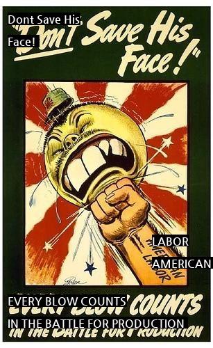 Anti-Japanese Poster in the United States of World War II