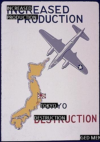 Anti-Japanese Poster in the United States of World War II