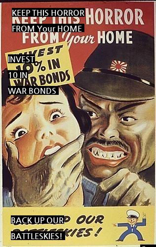 Anti-Japanese Poster in the United States of World War II