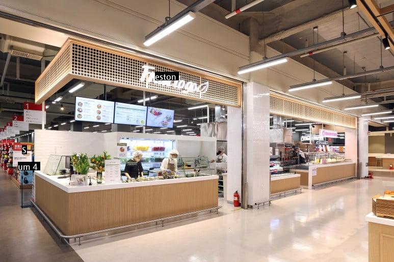 The newly opened Homeplus Gangseo branch in August