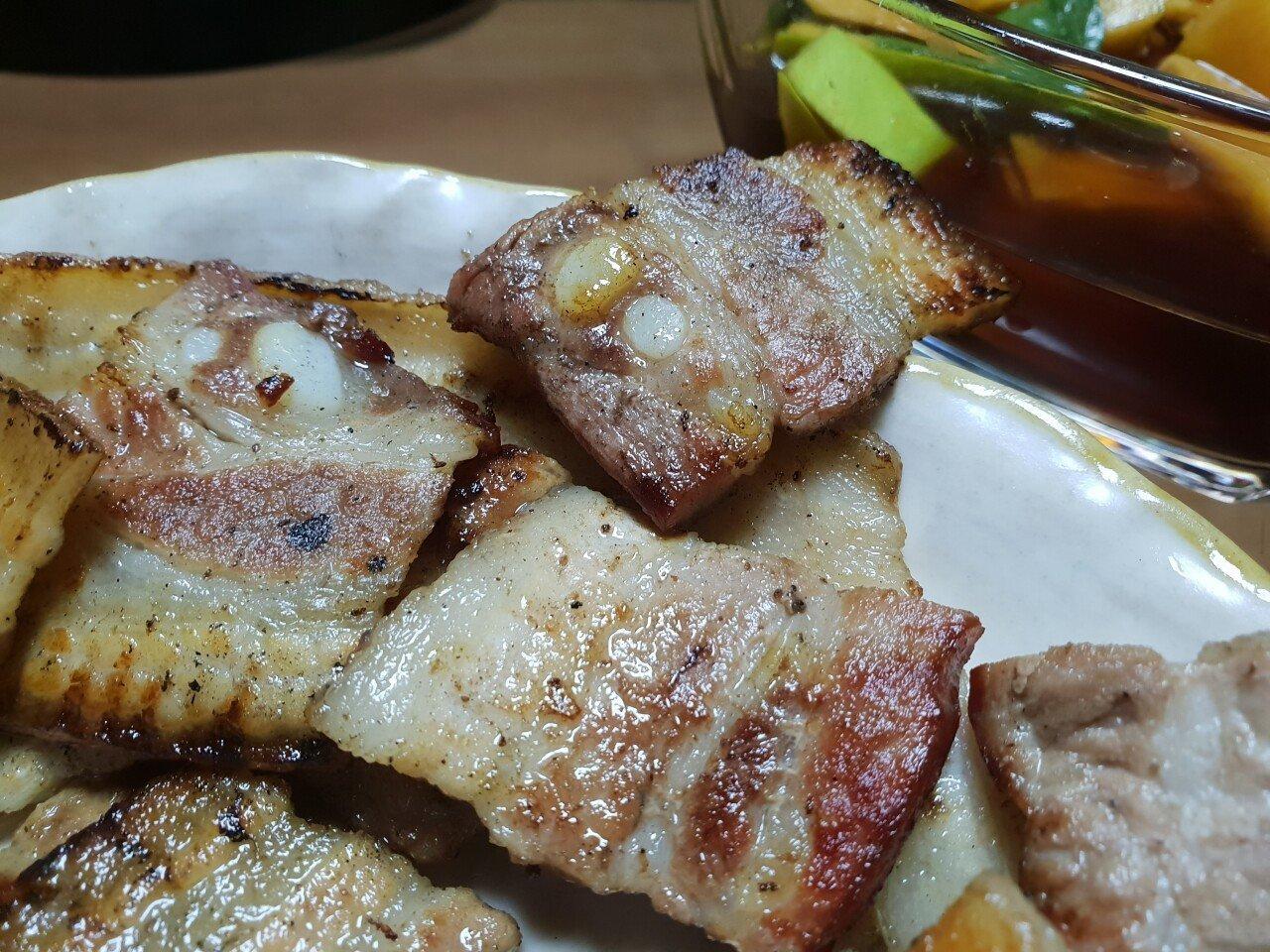 The part of pork belly that people either like or dislike