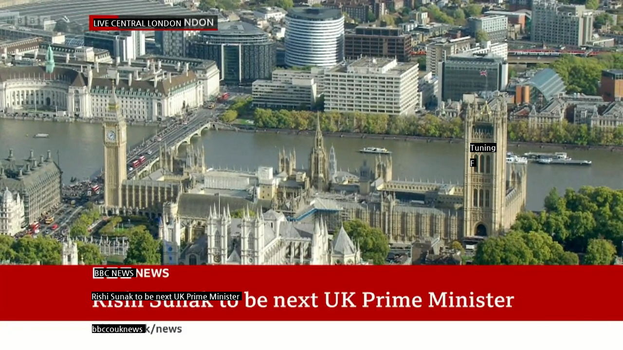 BBC Breaking News Britain's next prime minister is Rishi Sukak