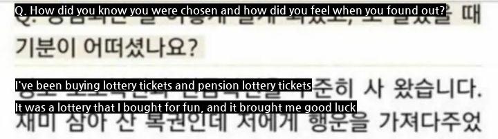 Why didn't you get surprised when you won the pension lottery?