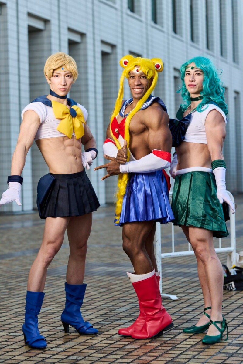 Posthumous Japanese Halloween Sailor Moon Cosplay