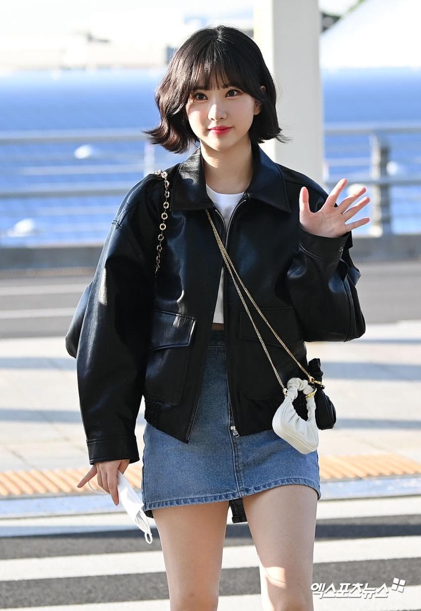 Eunha's departure from Incheon Airport