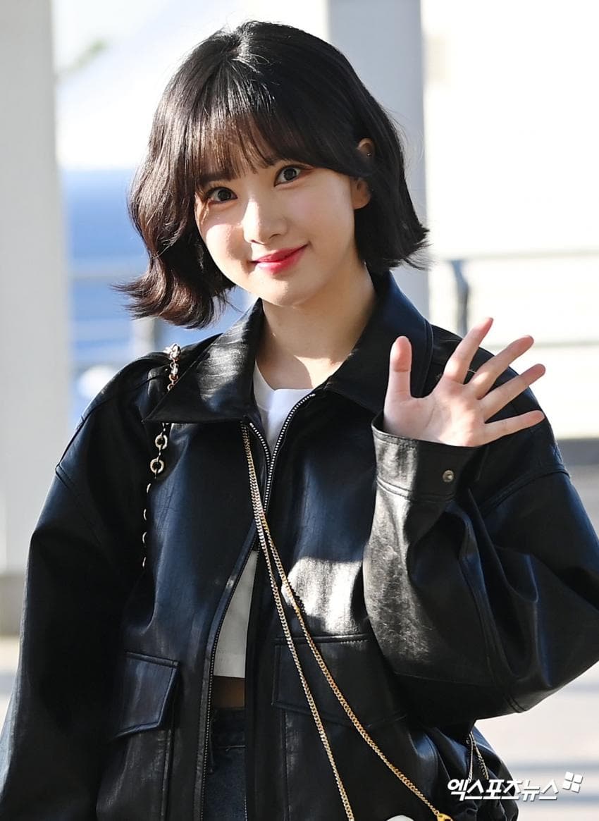 Eunha's departure from Incheon Airport