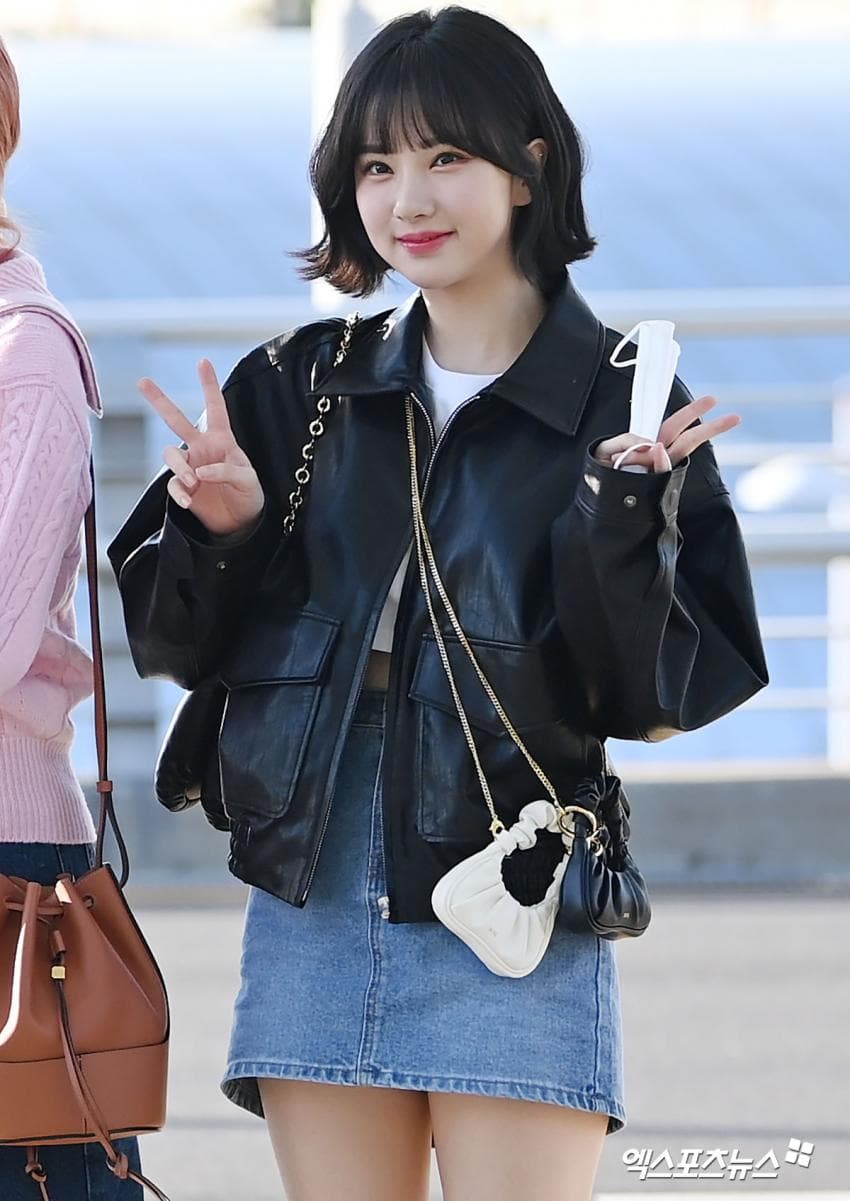 Eunha's departure from Incheon Airport