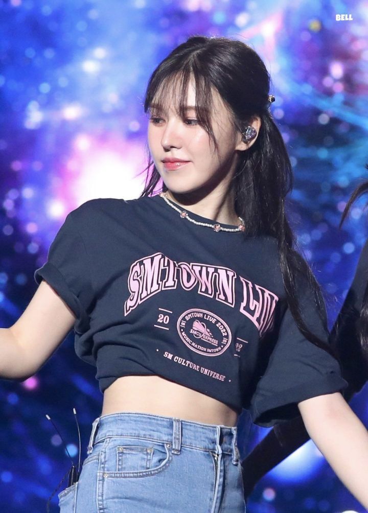 Wendy on stage