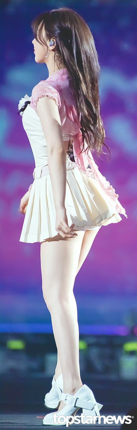 Wendy on stage