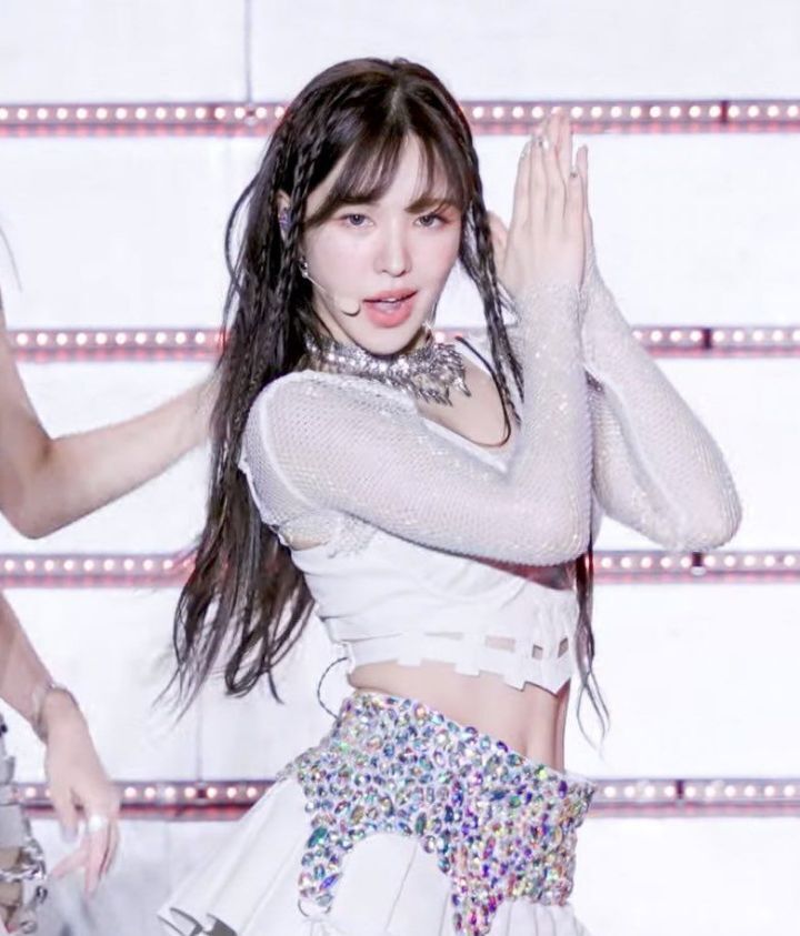 Wendy on stage