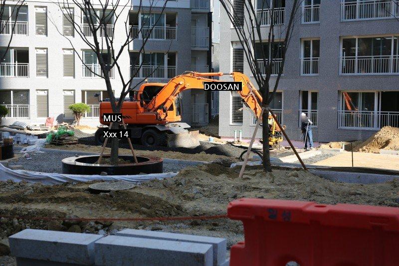 Pre-inspection site of an apartment building in Daegu