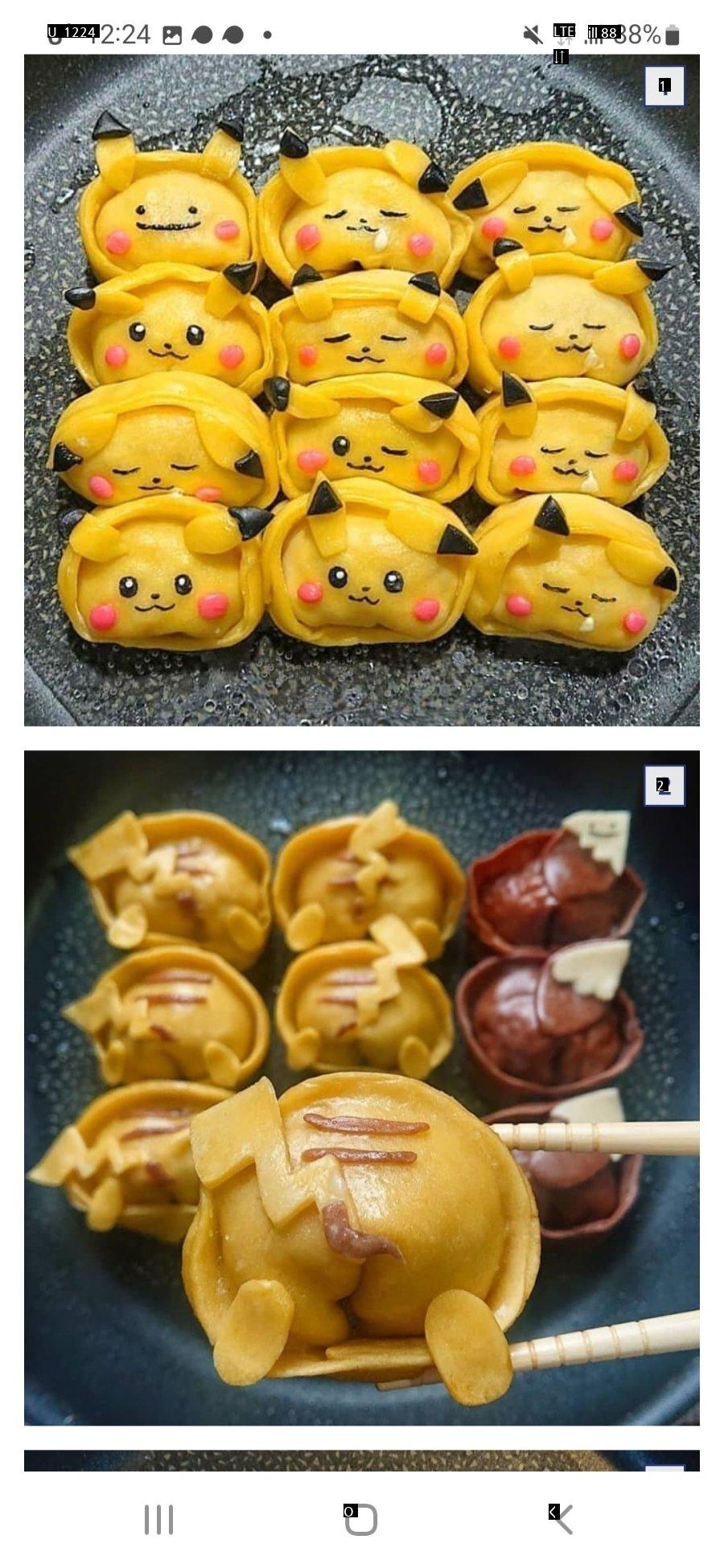 dumplings made by gyoza craftsmen in Kyoto, Japan