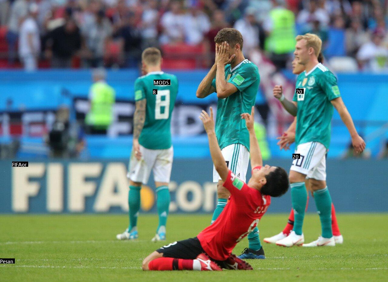 World Cup Record Blocked by Korea's by Soccer