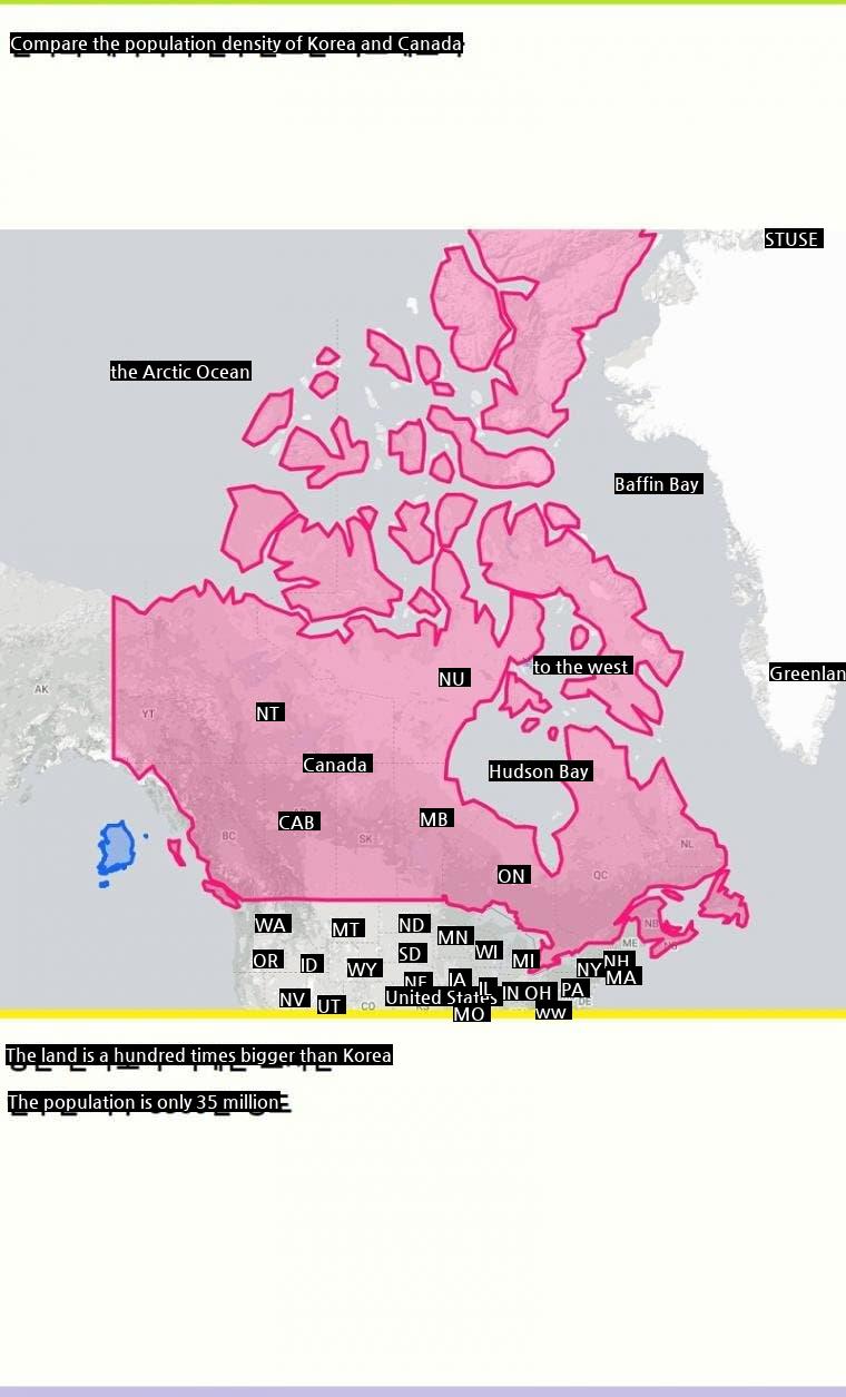 Experience the Population Density of Korea