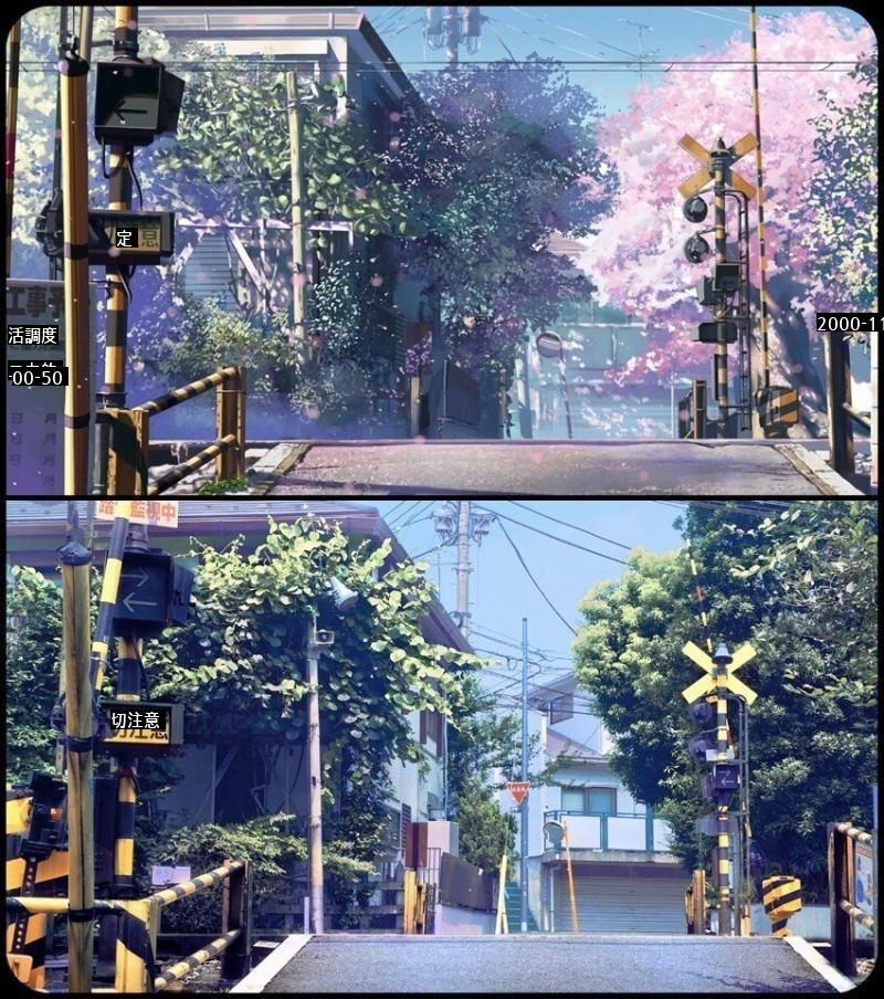 A place that became a Japanese animation motif