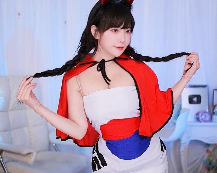 Queen Dami, the Korean national flag girl you can never see in Qatar