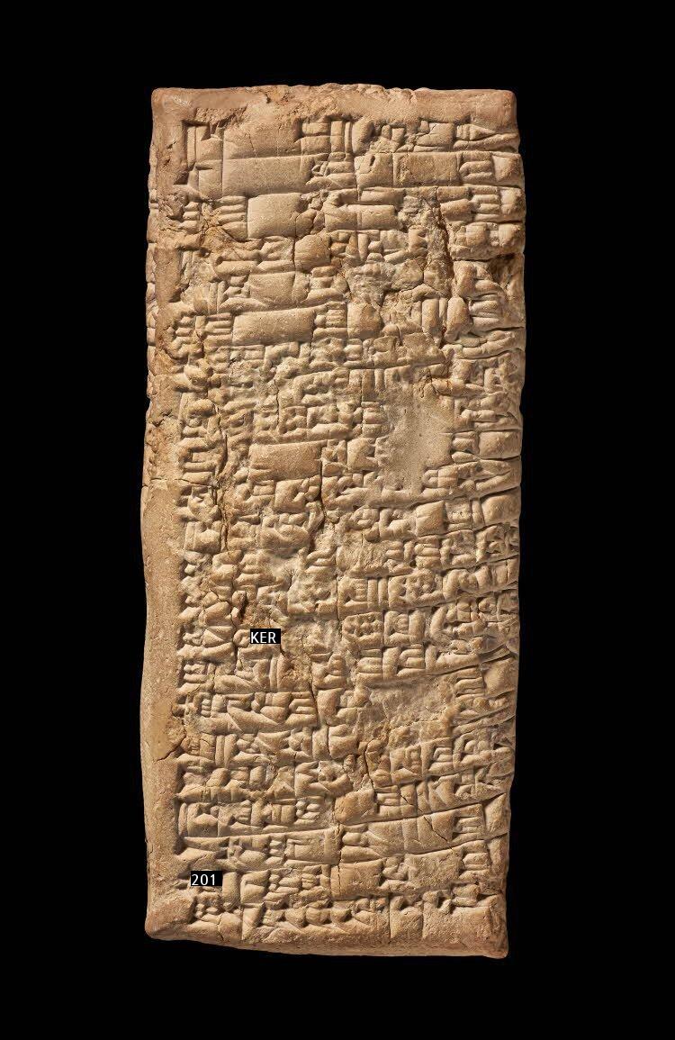 a letter written in 1750 BC