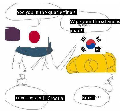 Current situation in Korea vs. Japan