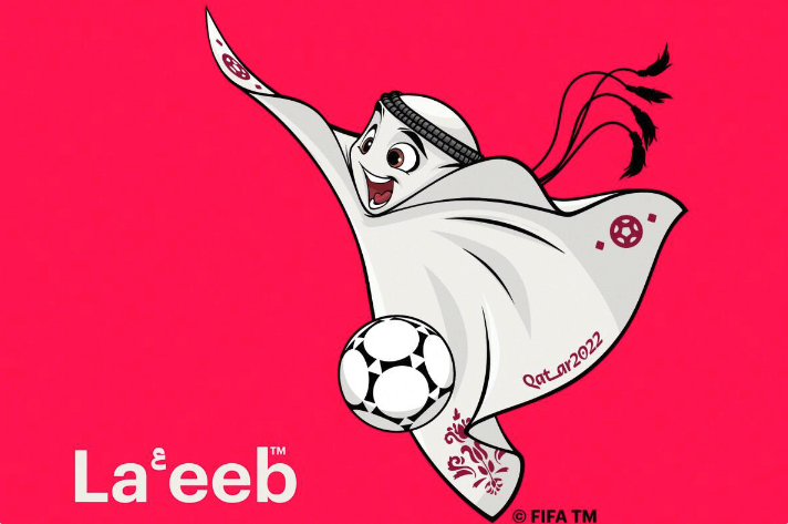I dressed up as a mascot for the Qatar World Cup mascot